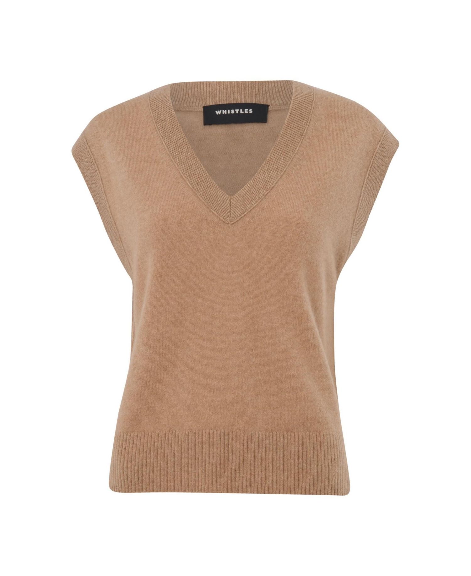 Women's Cashmere V-Neck Vest