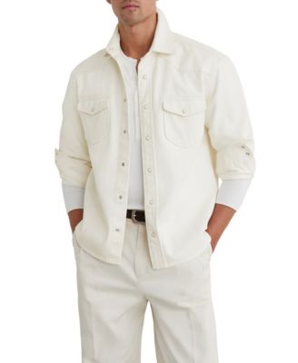 Men's Finley Denim Western Overshirt