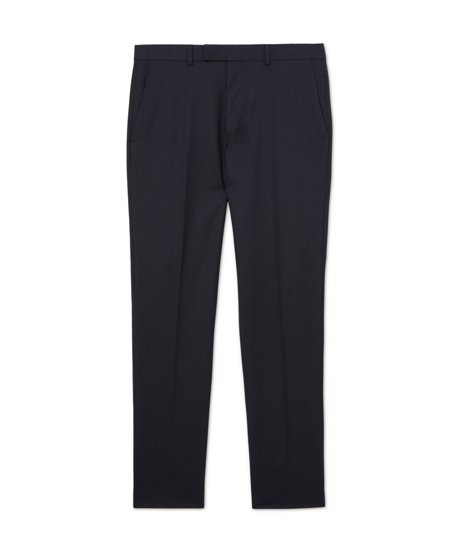 Men's Graduate Tailored-Fit Flat-Front Suit Pants