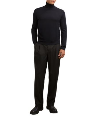 Men's Caine Merino Wool Fine-Gauge Rollneck Sweater