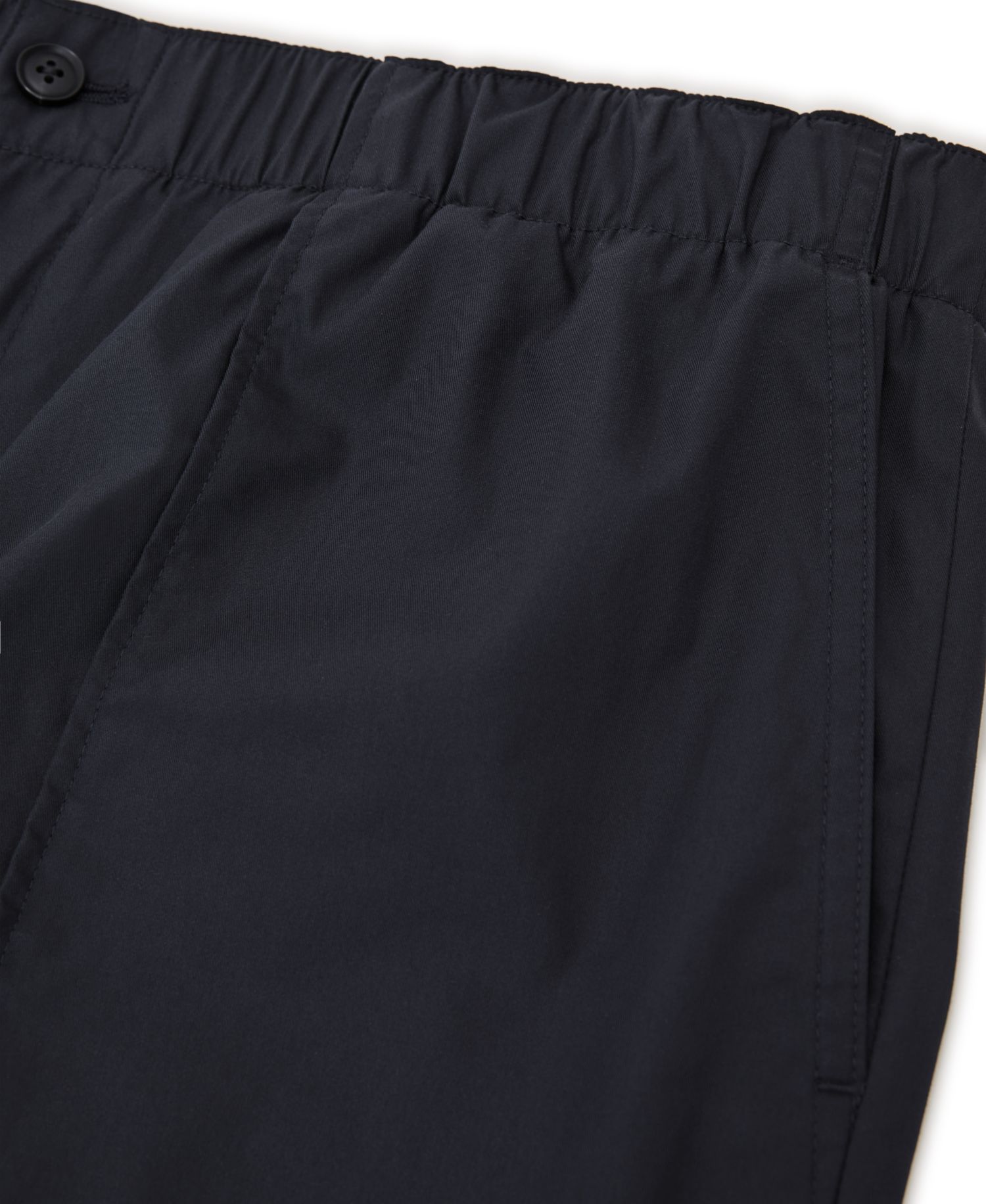Men's Snap Flat-Front Tapered Stretch Cotton-Blend Pants