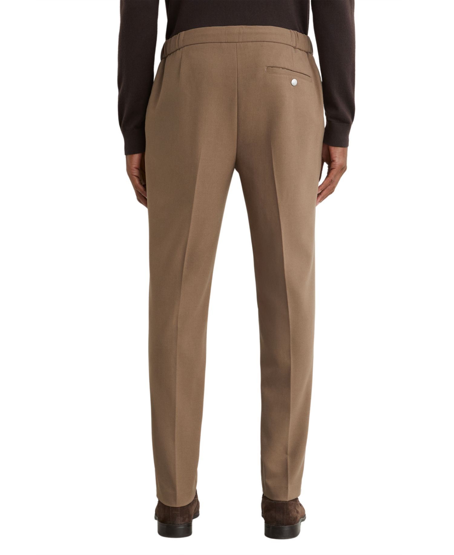 Men's Found Slim-Fit Stretch Drawstring Trousers Pants