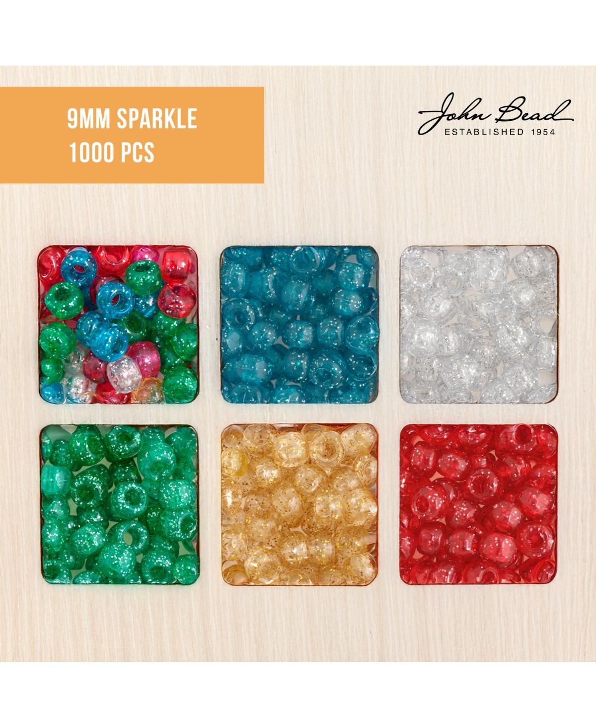 John Bead Assorted Imitation Plastic Crow Beads for Diy Jewelry Making