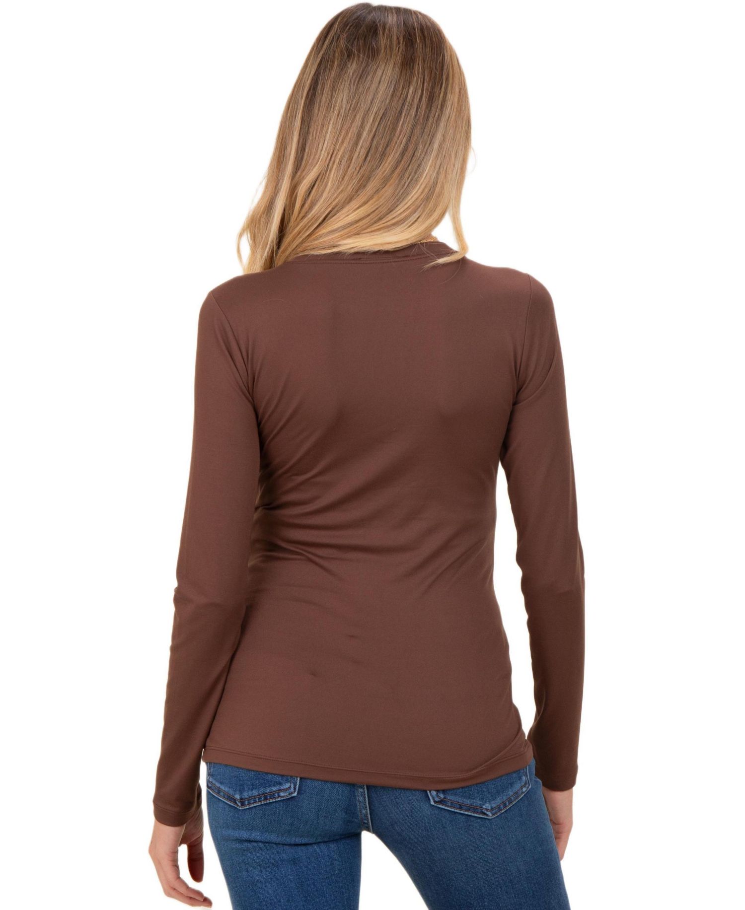 Women's Maternity Basic Long Sleeve Top