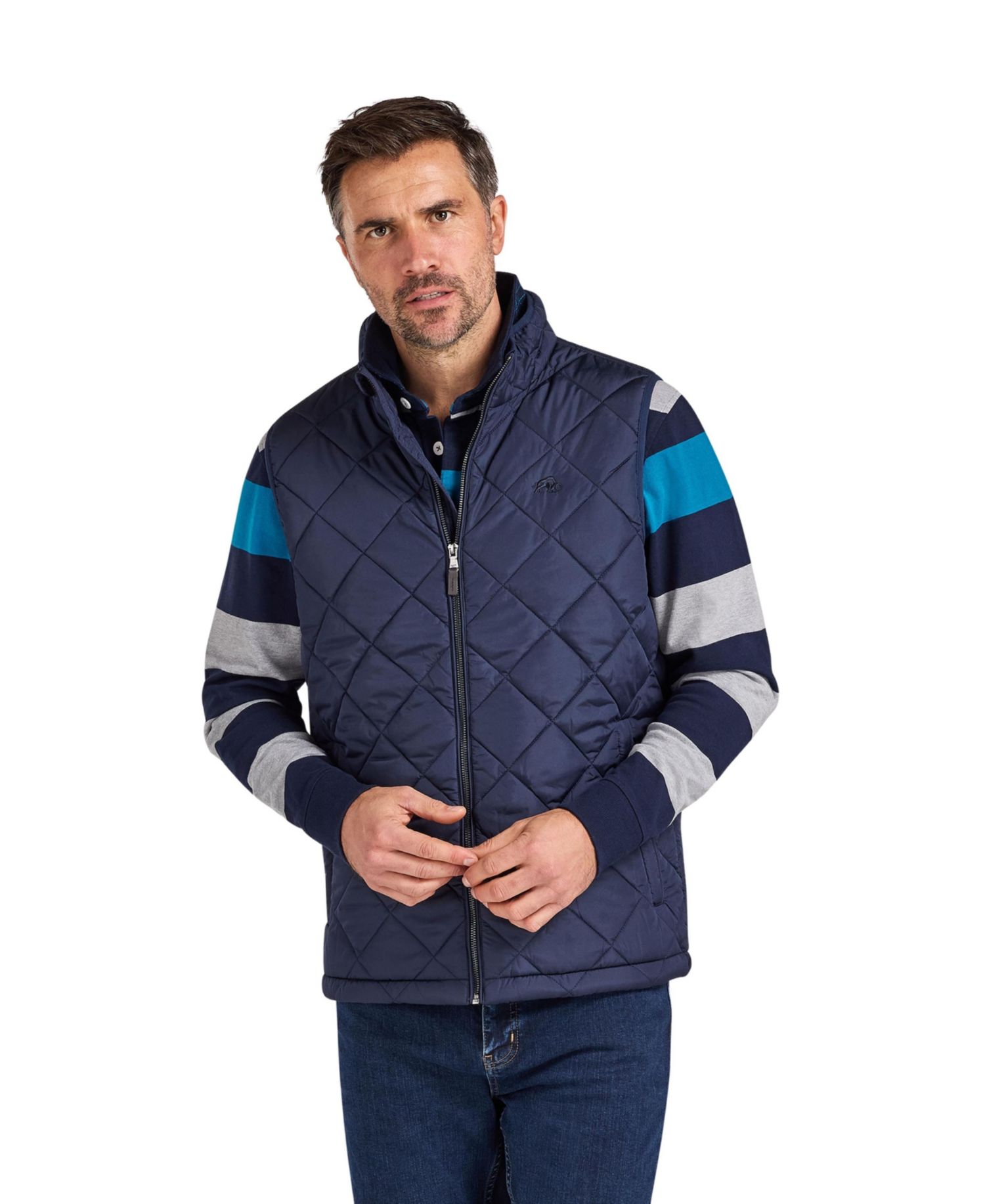 Men's Sleeveless Quilted Gilet