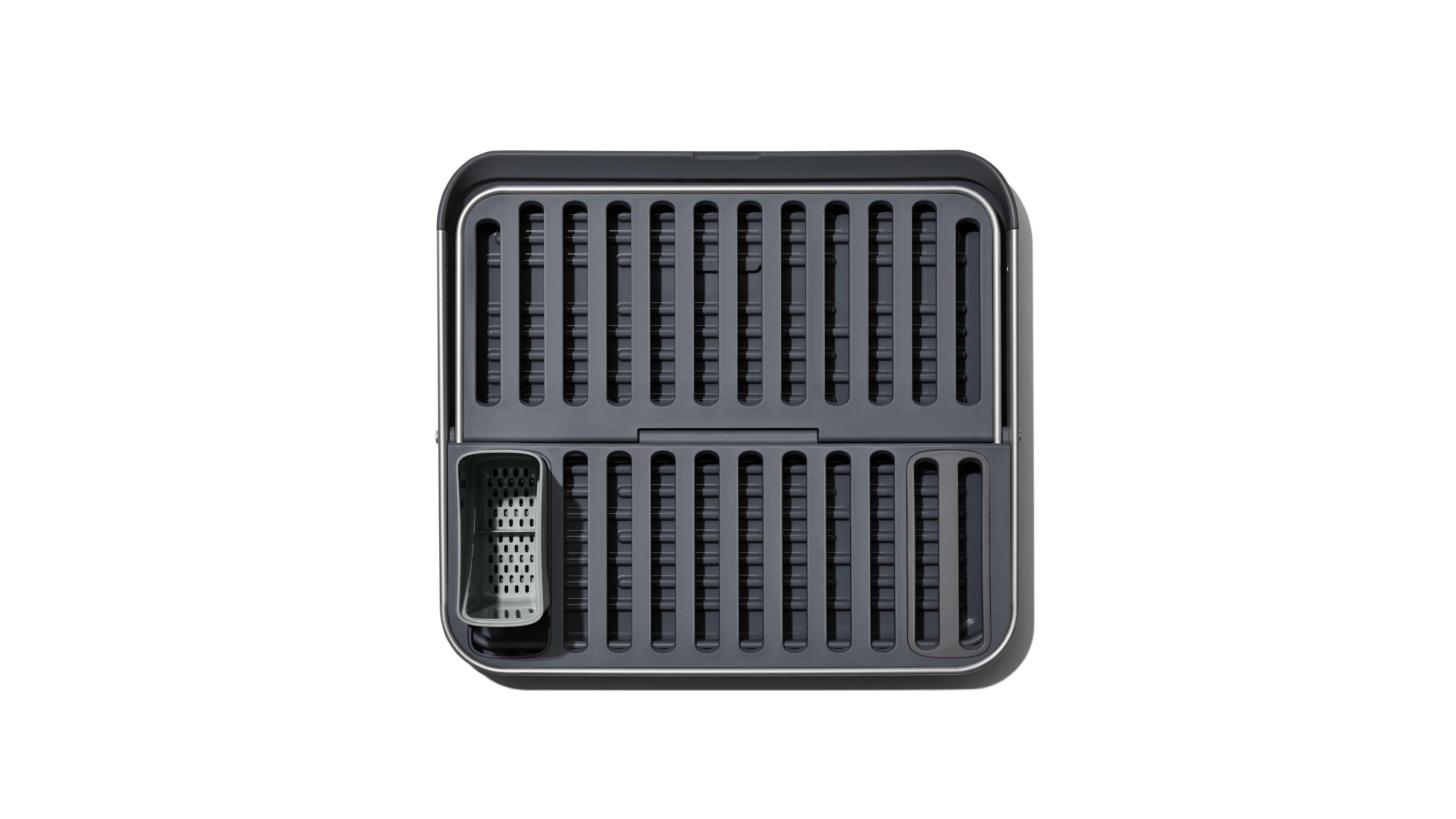 Oxo Good Grips Aluminum Fold Flat Dish Rack