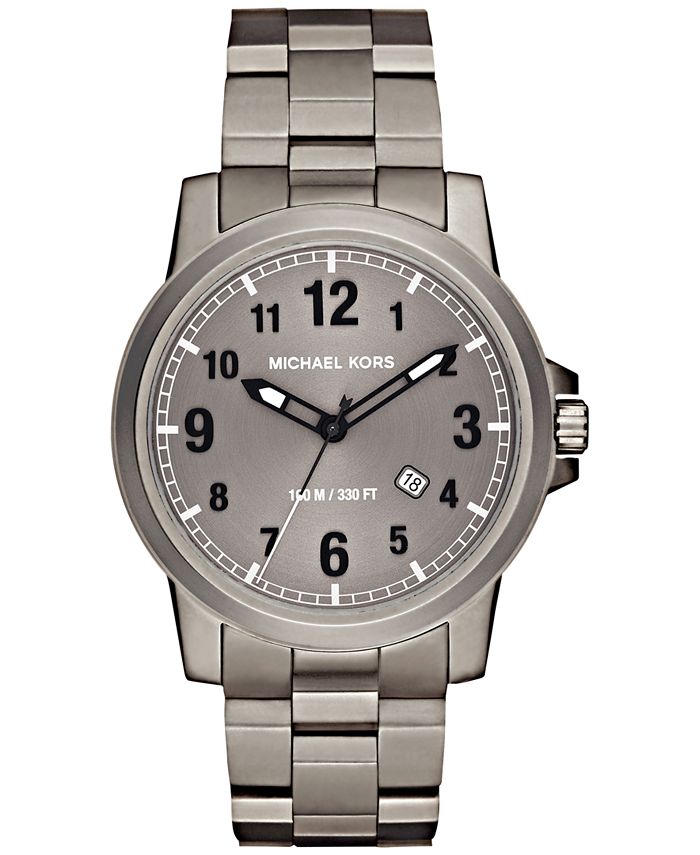 Michael Kors Men s Paxton Stainless Steel Bracelet Watch 43mm