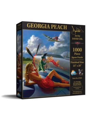 Georgia Peach 1000 Piece Interlocking Jigsaw Puzzle for Adults, Ages 15+