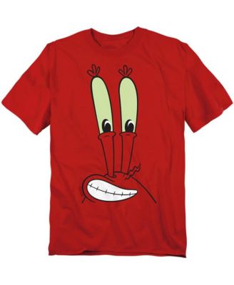Men's Mr. Krabs Smile Face T-Shirt
