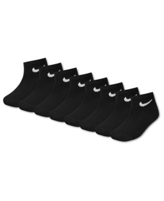Boys' and Girls' 4-5 Ankle Socks, 8-Pack