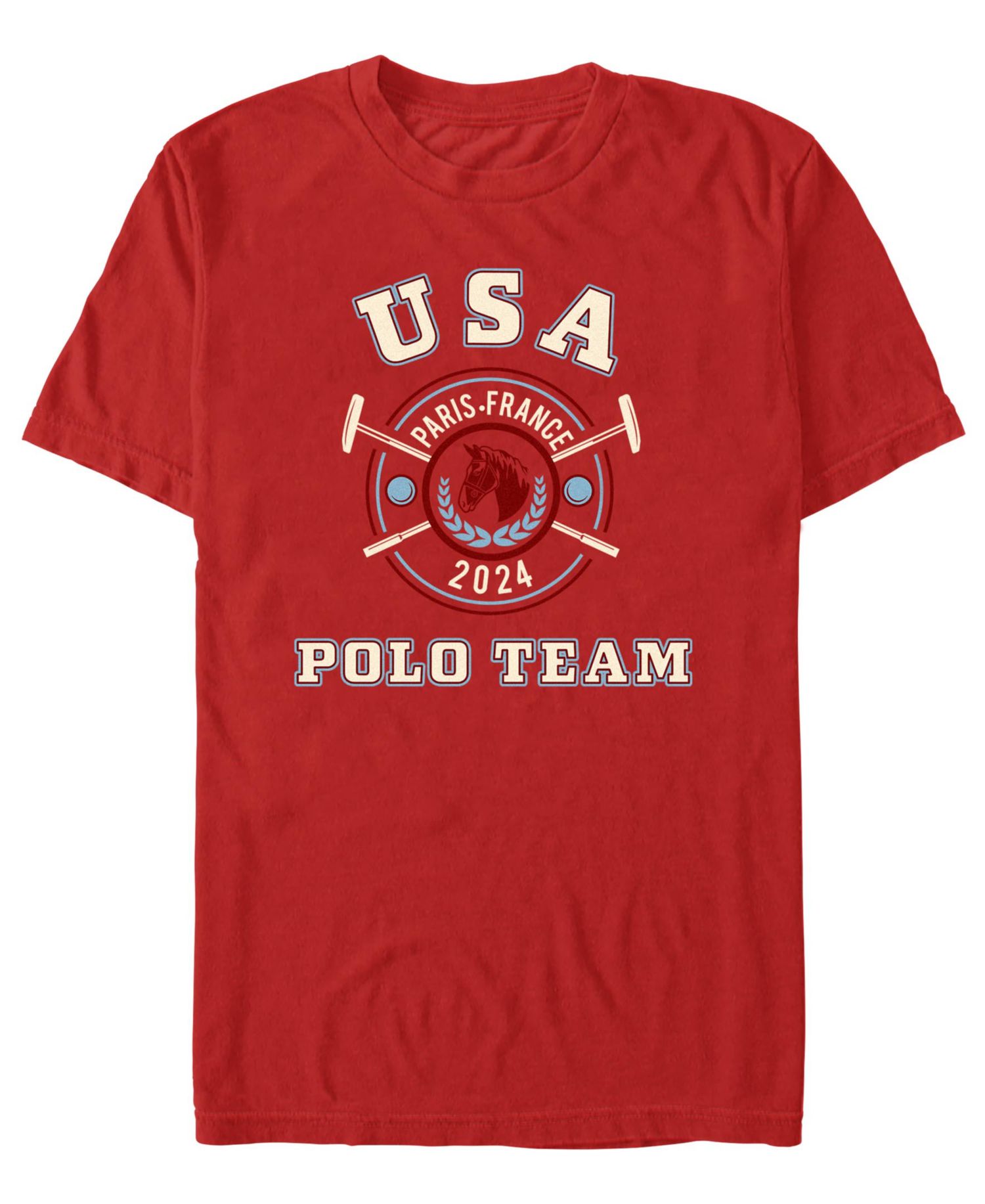 Men's Polo France Retro Graphic T-Shirt