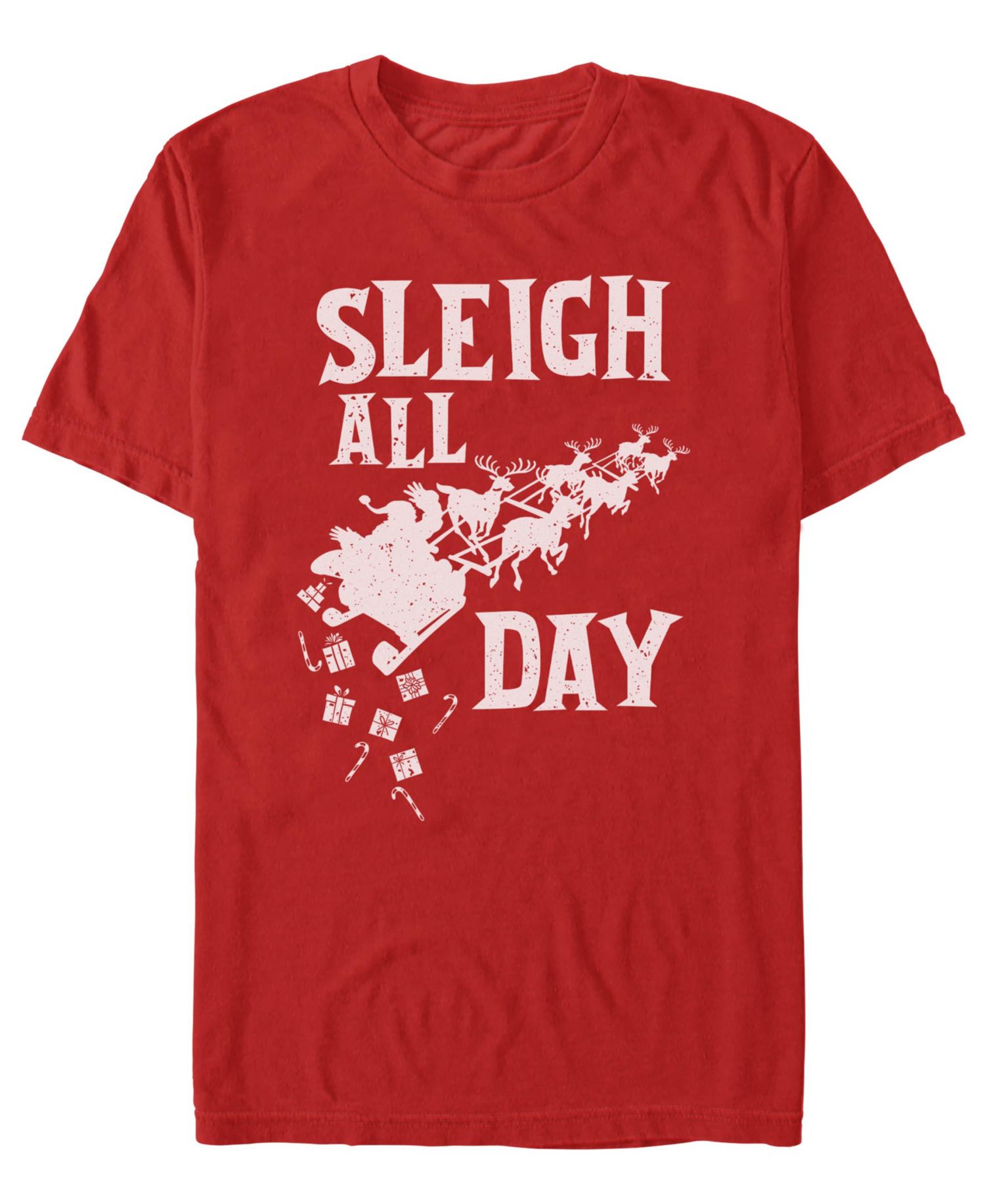 Men's Sleigh Christmas Graphic T-Shirt