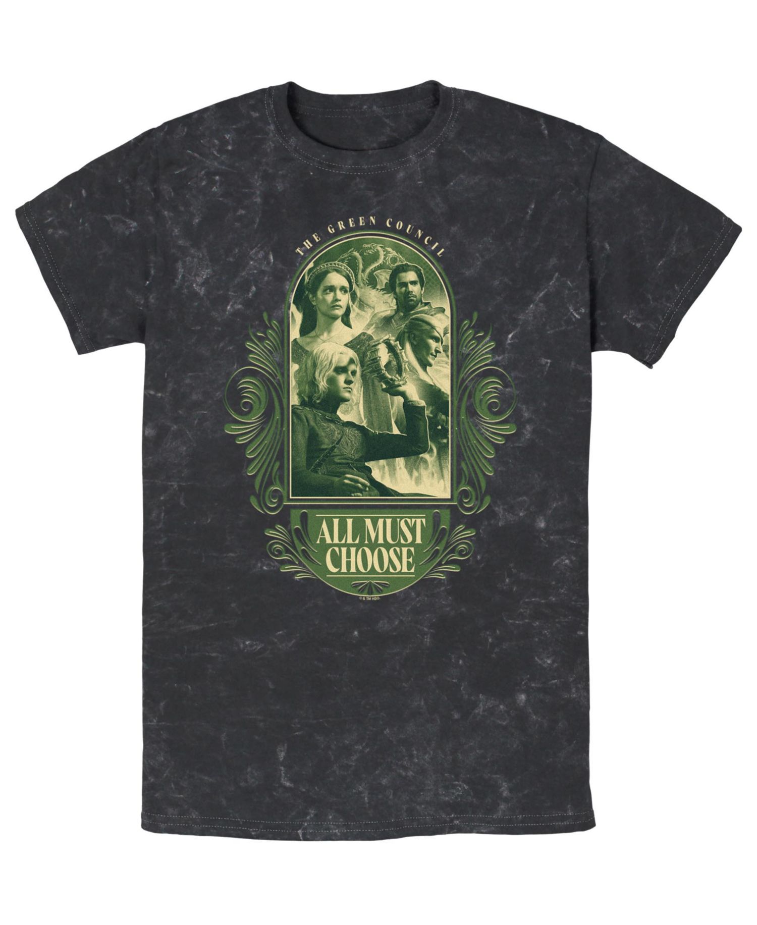 Men's All Must Choose Graphic Mineral Wash T-Shirt