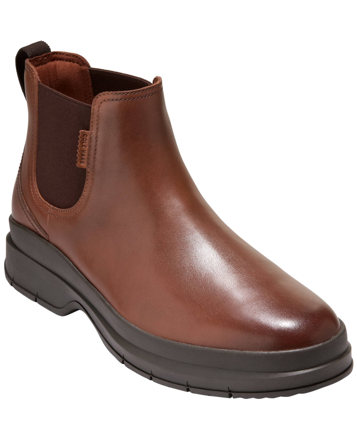 Cole Haan Men's Stoneham Grand Slip-on Leather Chelsea Boots In Woodbury