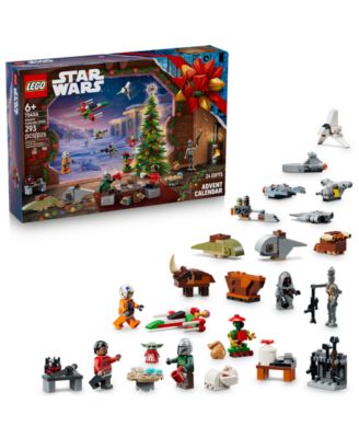 Star Wars: The Mandalorian Advent Calendar 2026 75456 293-Piece Building Set, Ages 6+