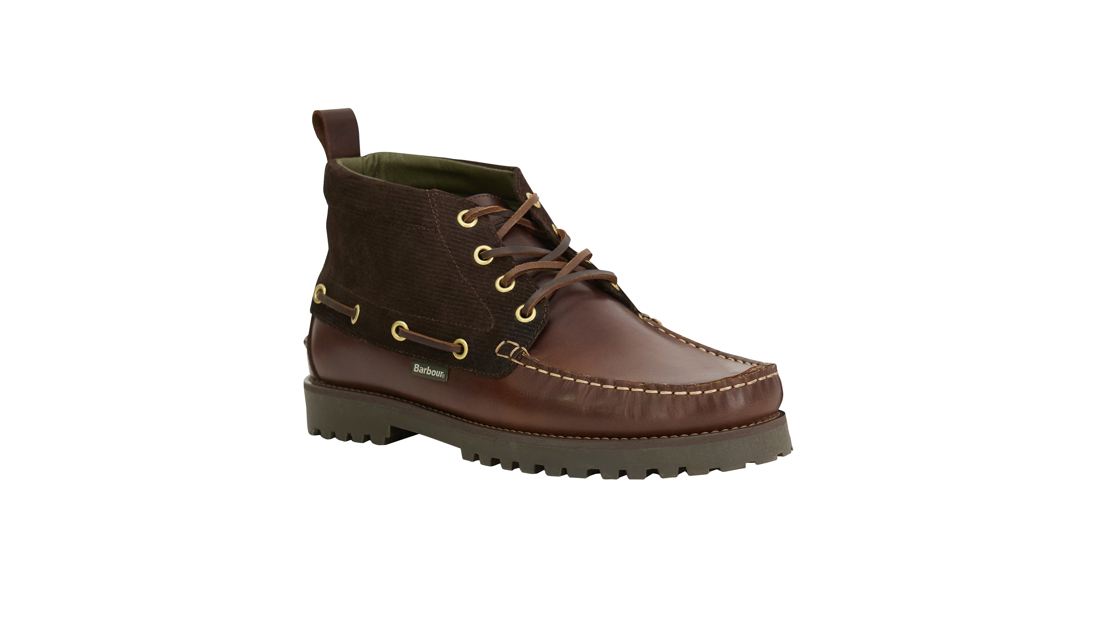 Barbour Harle Mid Leather Lace-up Chukka Boots