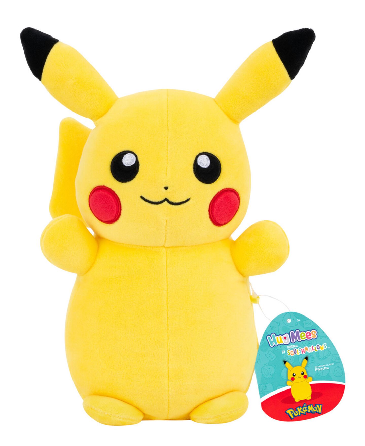 Детская мягкая игрушка Pokemon HugMee Pikachu 10" Plush — фото 4