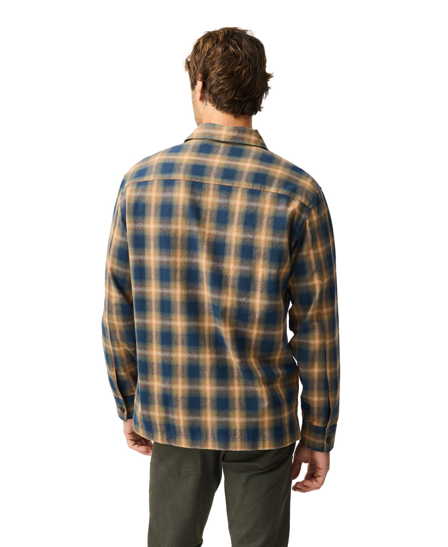 Мужская рубашка Rodd & Gunn Pinehaven Cotton, цвет: Коричневый — фото 3