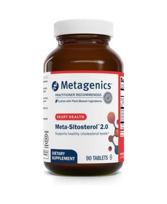 Meta Sitosterol 2.0 Plant Sterol Complex with Beta Sitosterol and Folate Supports Healthy Cholesterol and Cardiovascular 90 Tablets