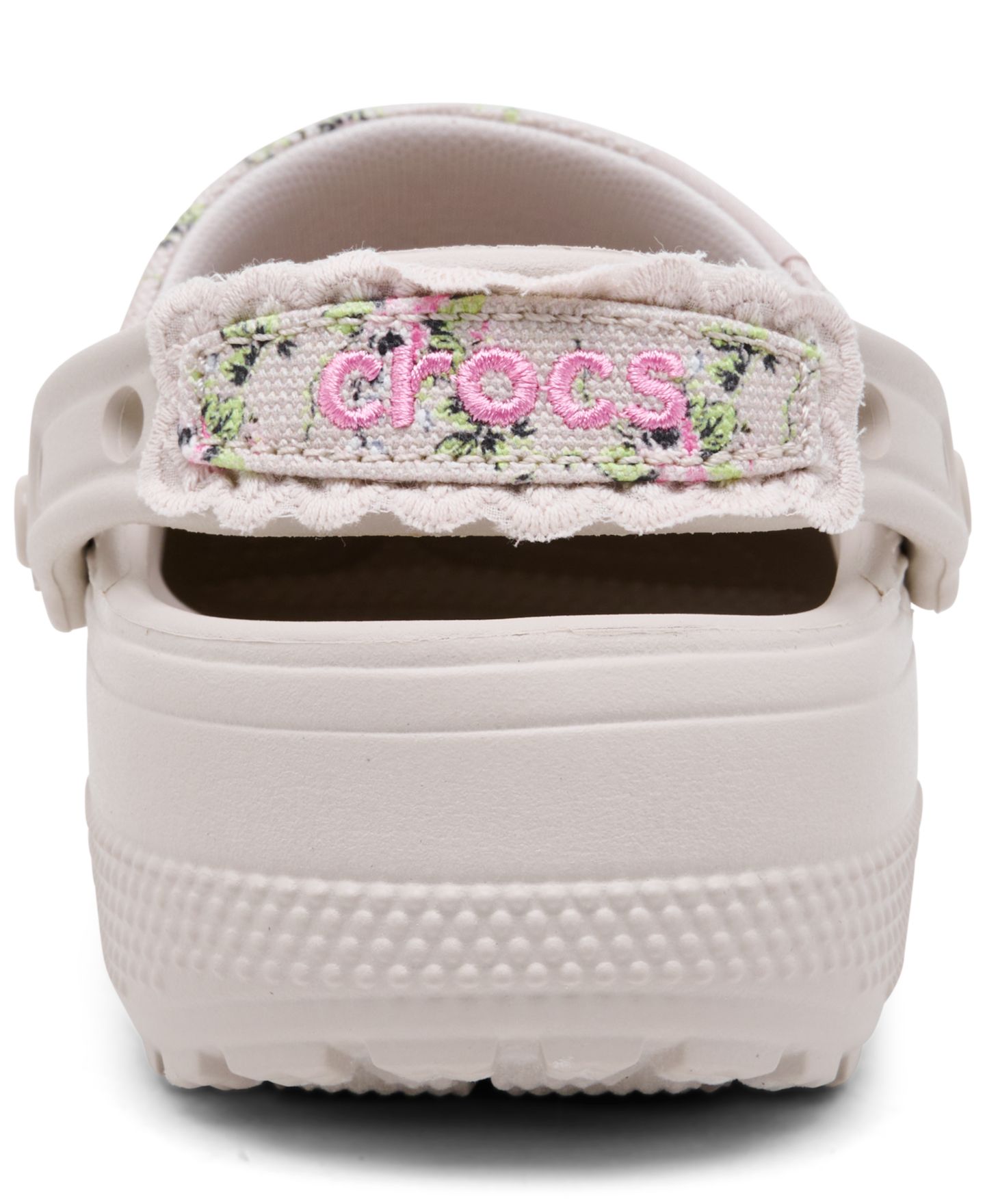 Женские сабо Crocs Crafted Ditsy Floral, цвет: Какао — фото 4