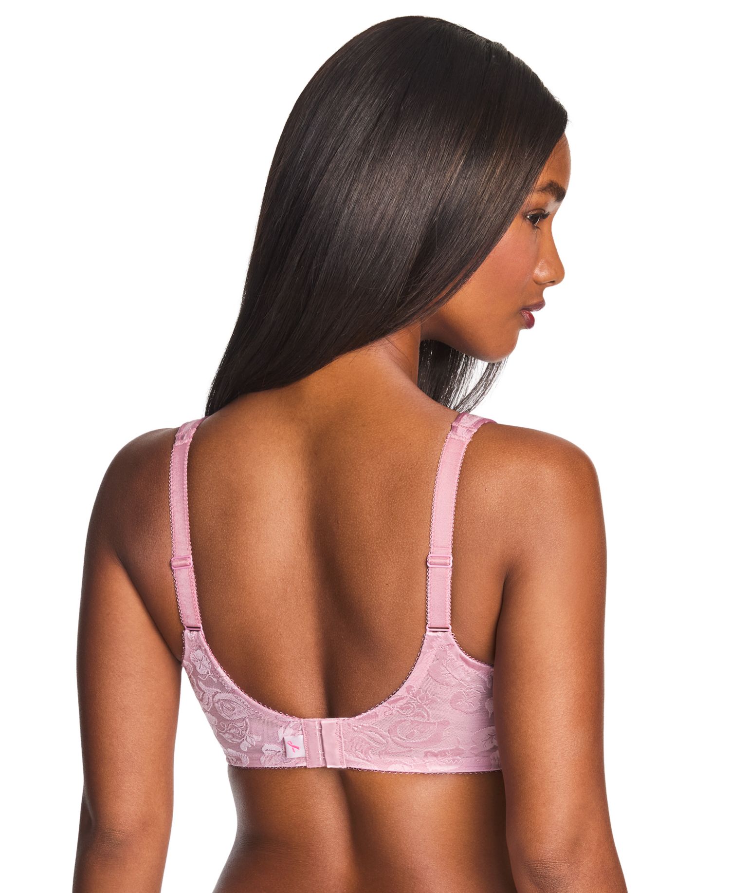 Women's Awareness Full Figure Seamless Underwire Bra 85567, Up To I Cup