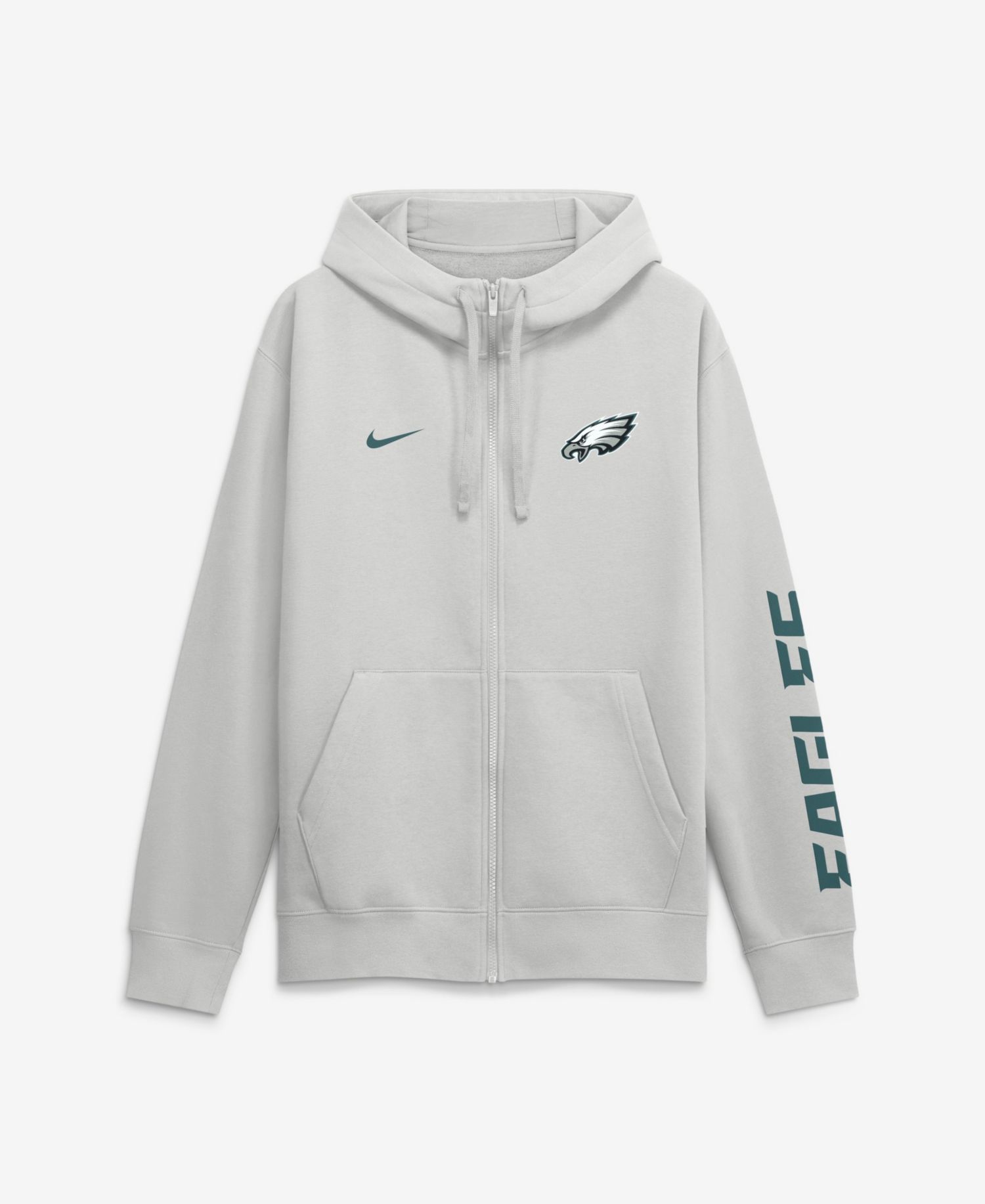 Men's Cool Down Club Philadelphia Eagles Full-Zip Scuba Hood Hoodie