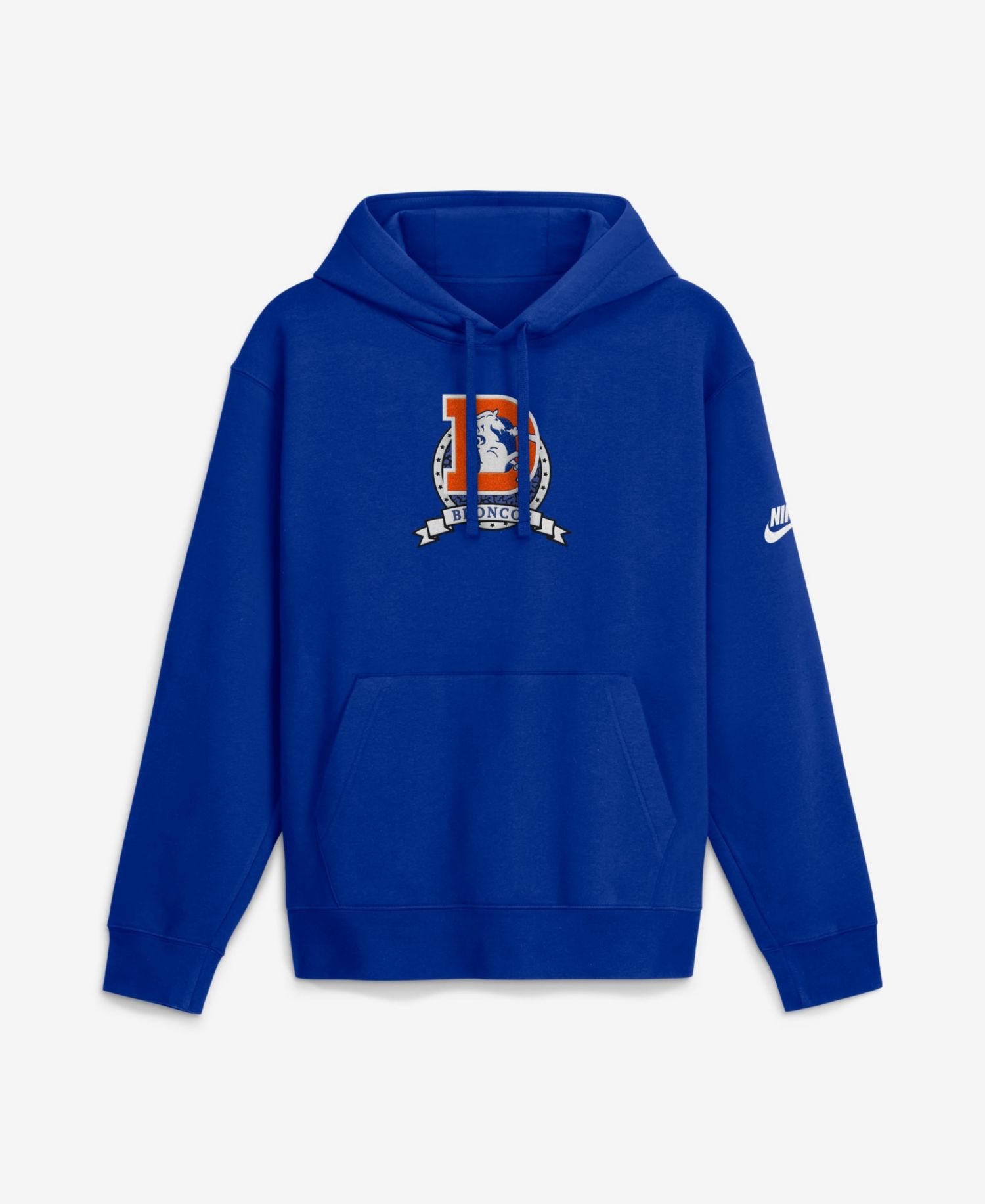 Men's Denver Broncos Rewind Club Fleece Graphic Hoodie