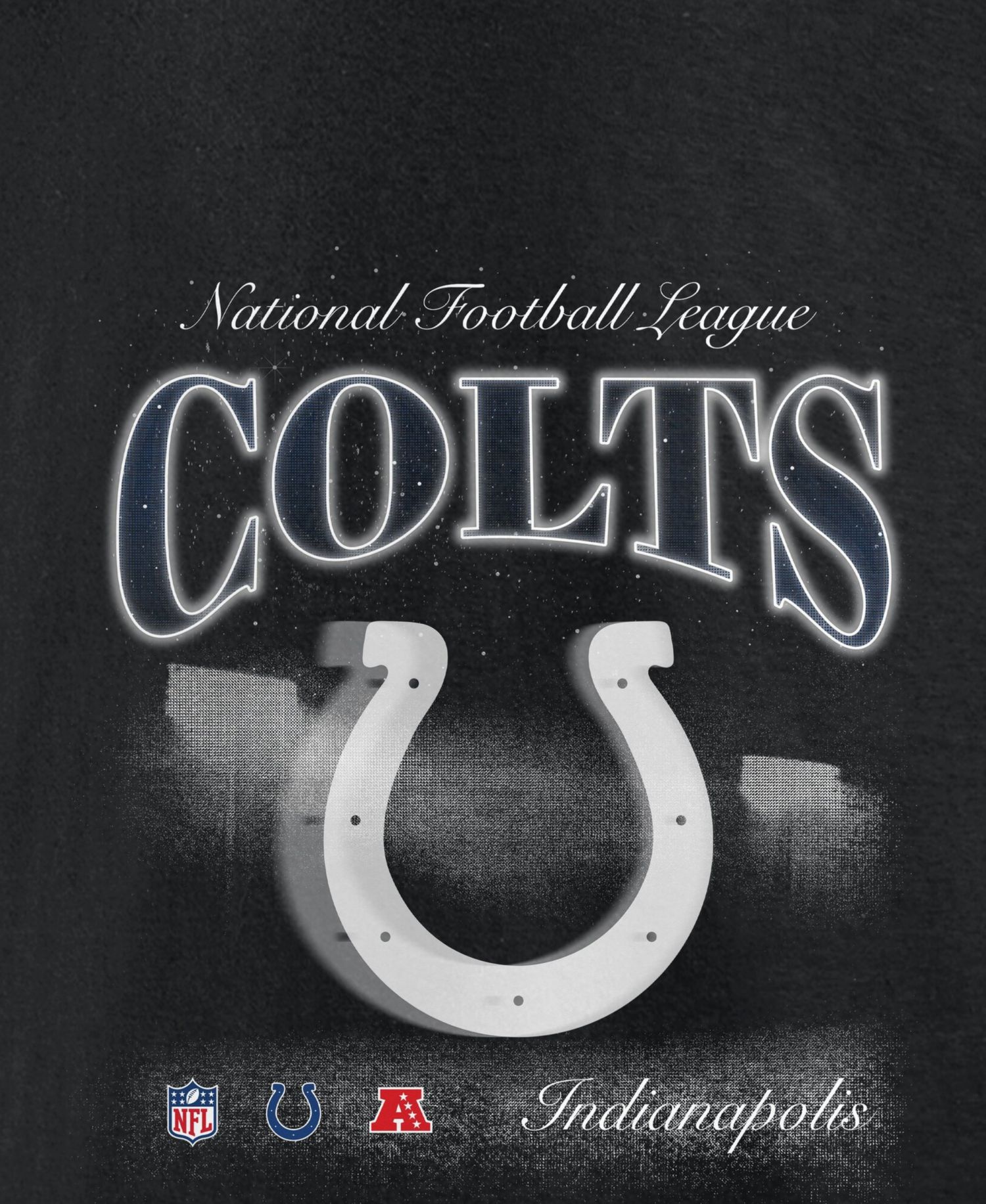 Men's Indianapolis Colts Nightfall Fleece Pullover Hoodie