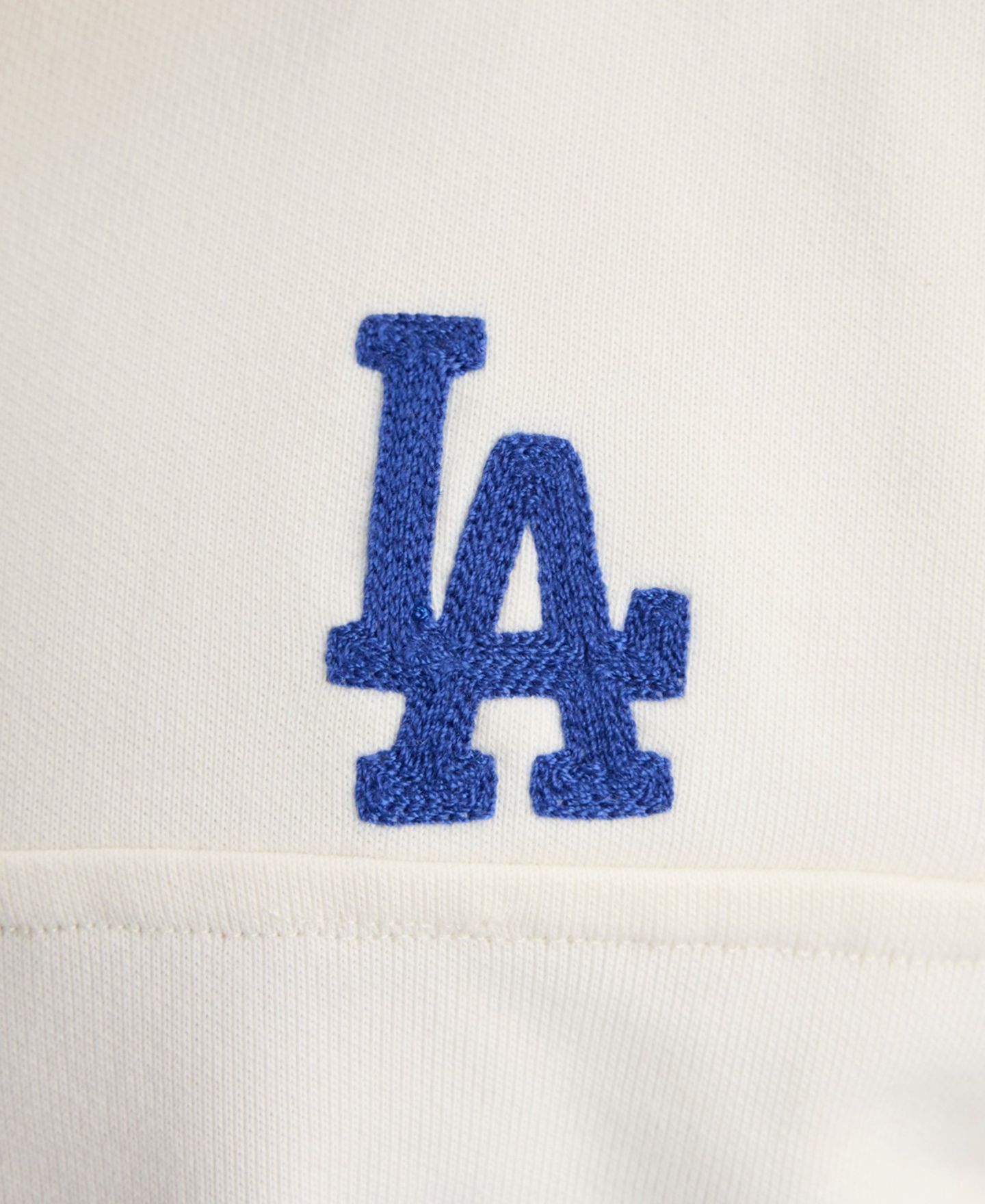 Мужской свитер Fanatics Los Angeles Dodgers Iconic Mock Neck Pre-Season Terry Short Sleeve Pullover — фото 3