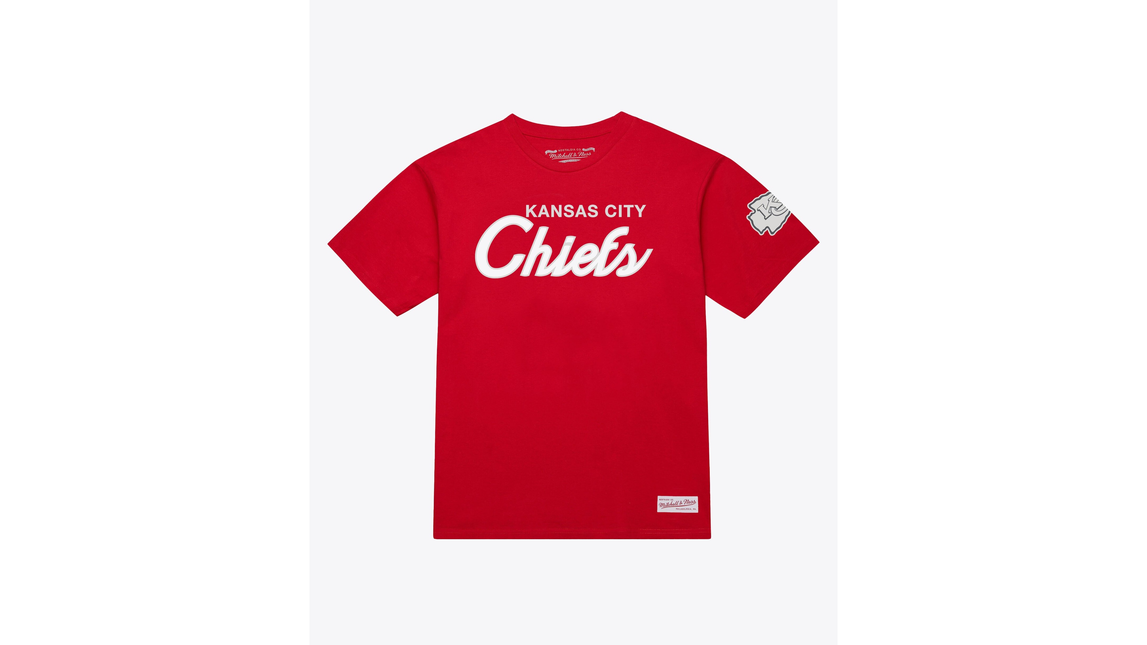 Mitchell & Ness Men's Head Coach Screen-Print Crewneck T-Shirt