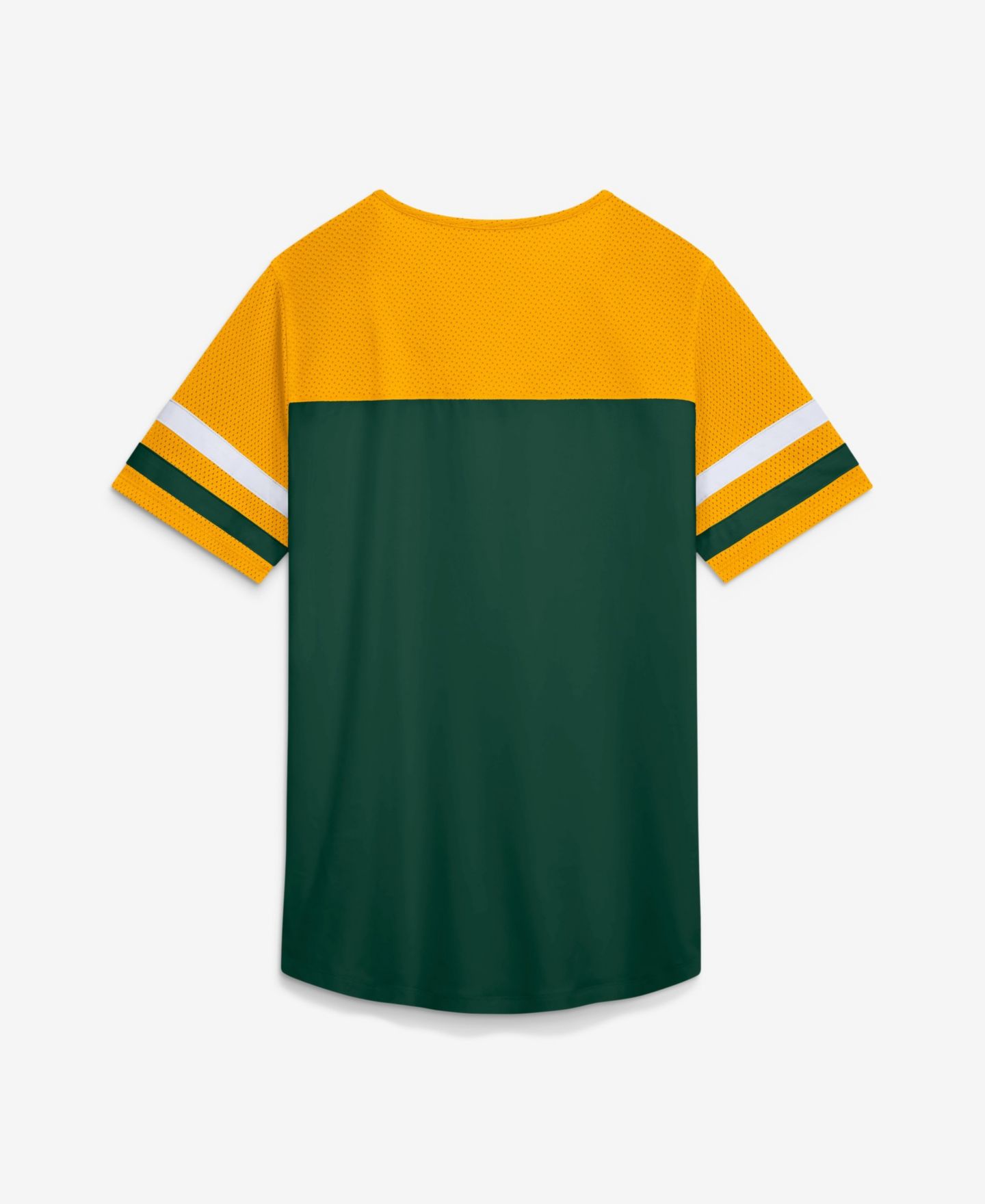 Женская футболка Fanatics Green Bay Packers Curl Route Athena Lace-Up — фото 2