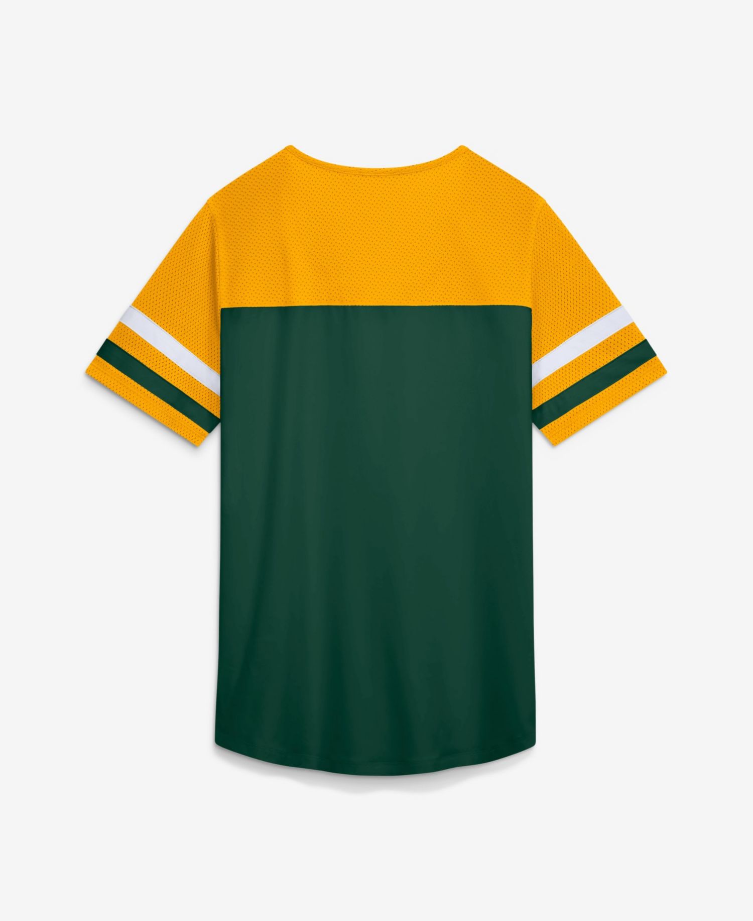 Women's Green Bay Packers Curl Route Athena Lace-Up T-Shirt
