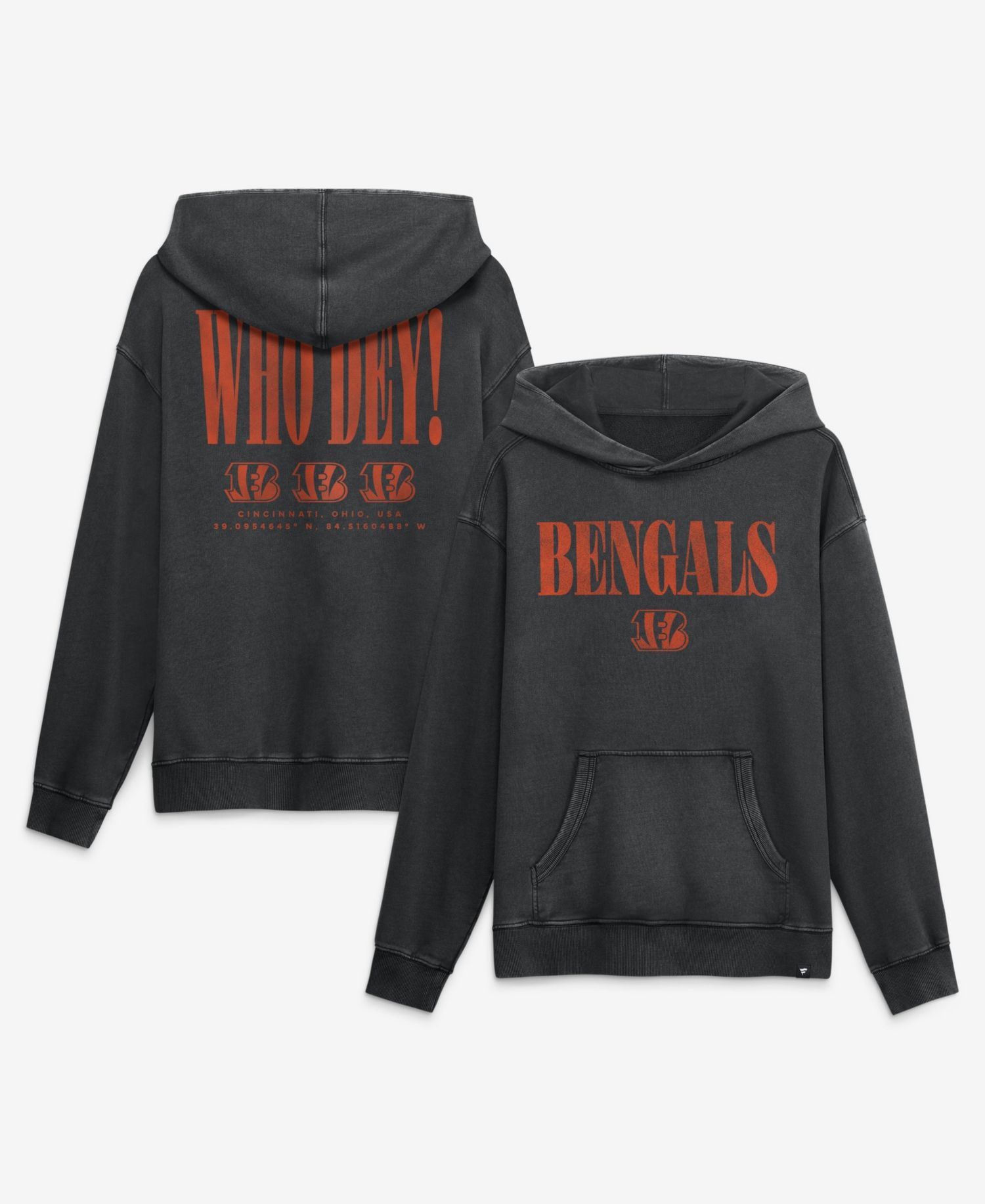 Men's Cincinnati Bengals Intense Rivalry Relaxed-Fit French Terry Hoodie