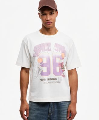 Men's Space Jam Graphic Relaxed-Fit T-Shirt
