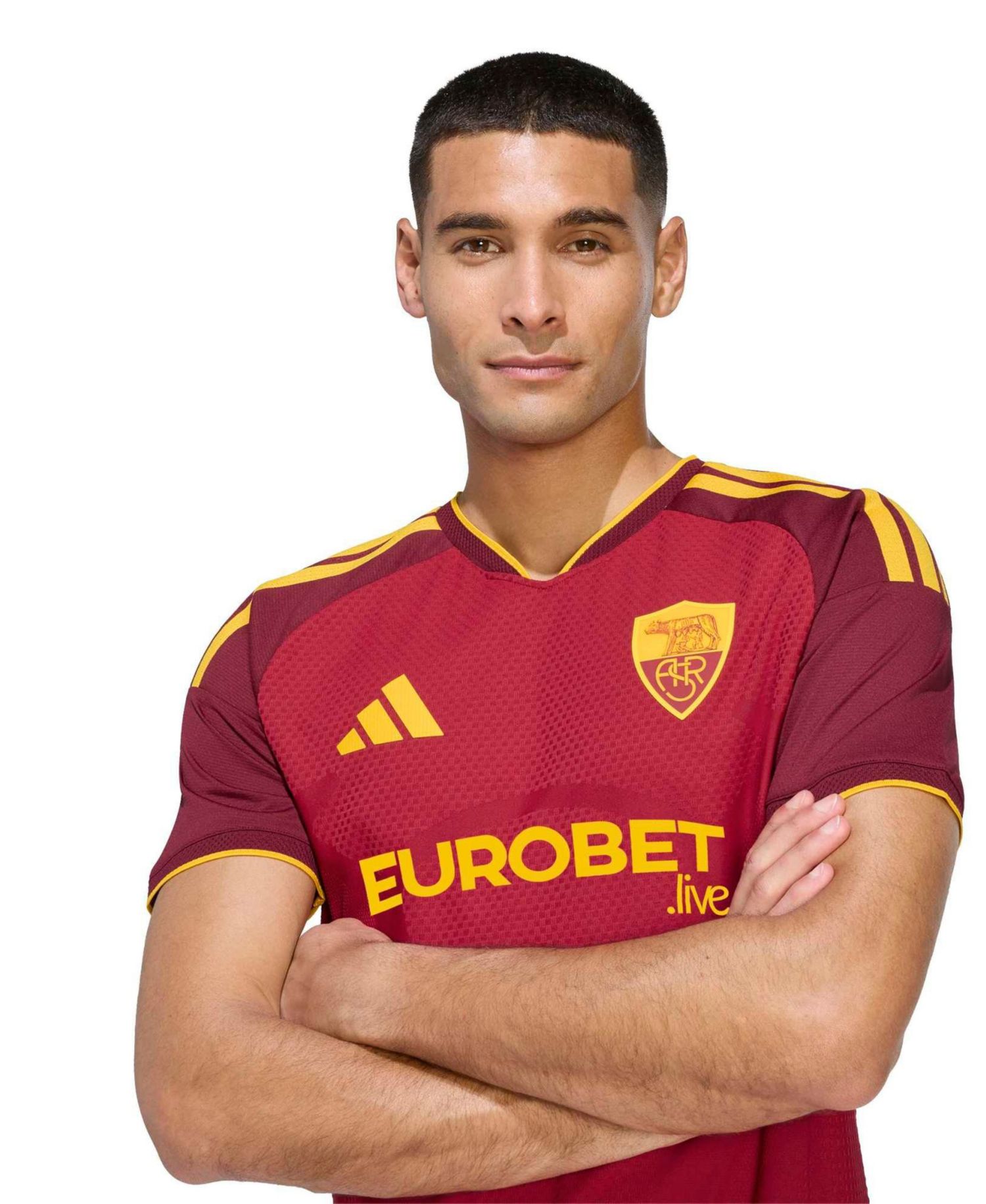 Men's AS Roma 2026/27 Home Authentic Jersey