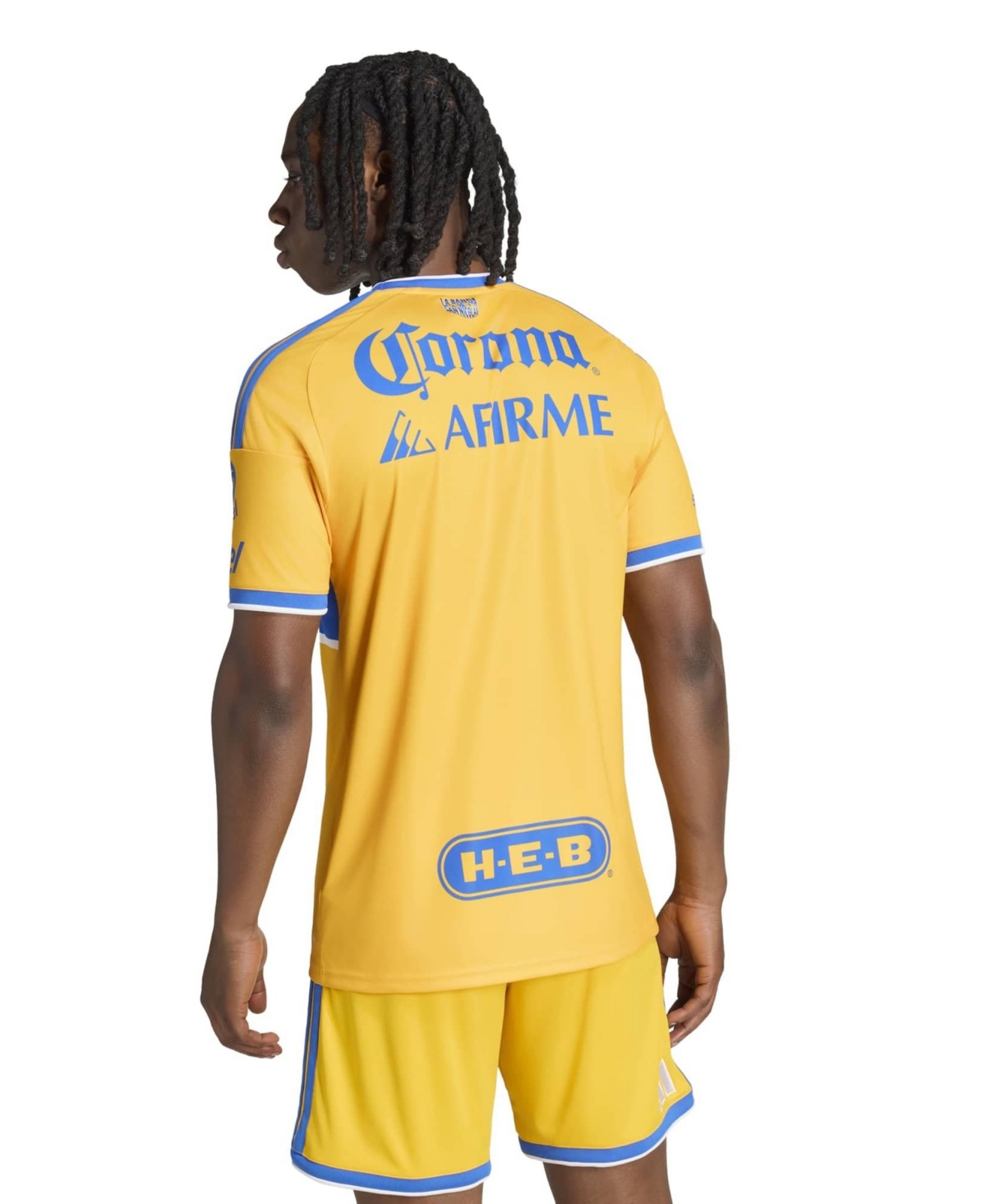adidas Men's Tigres Uanl 2026/27 Home Replica Regular-Fit Jersey