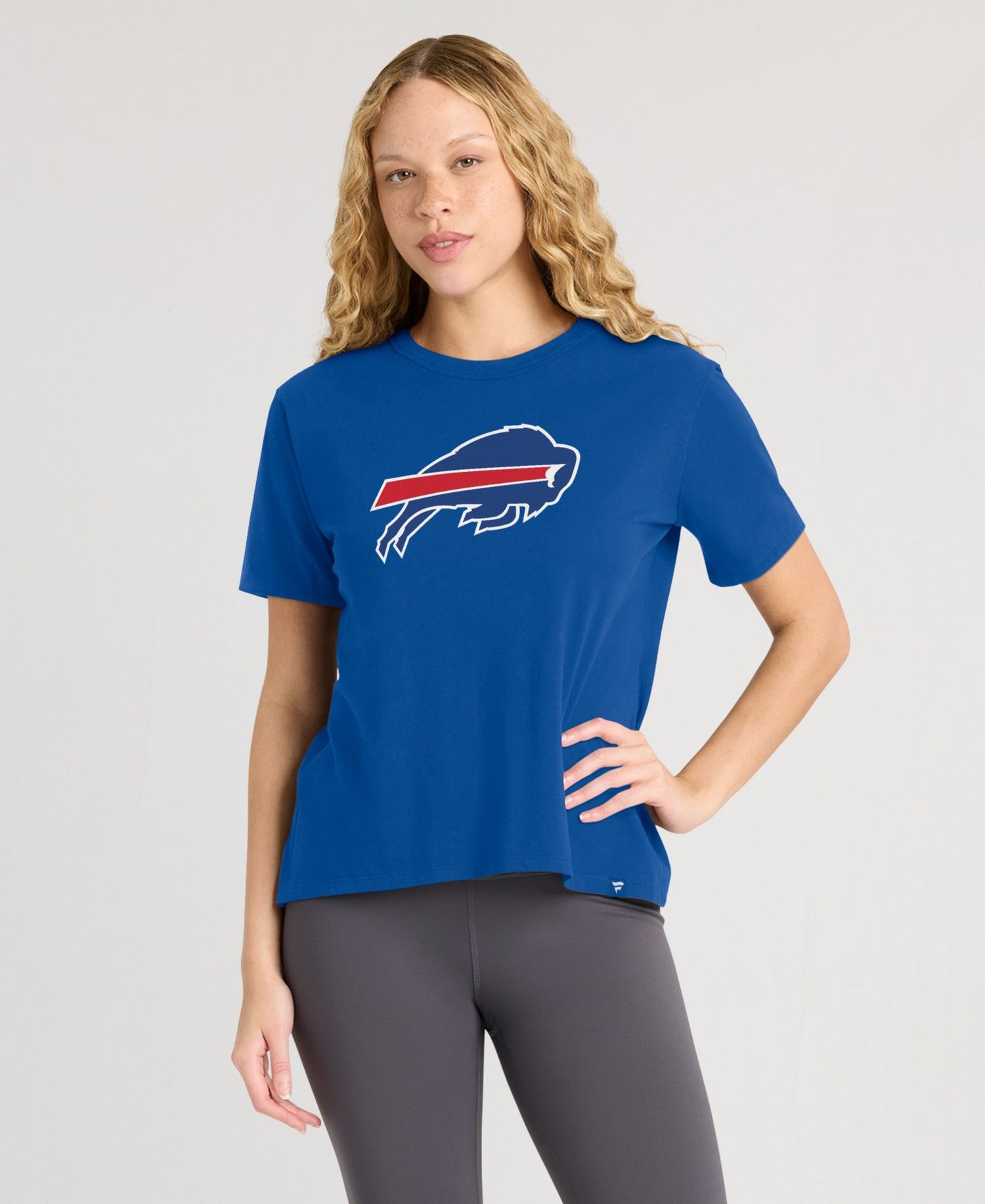 Women's Essential Legacy Buffalo Bills Graphic Tee Relaxed-Fit T-Shirt