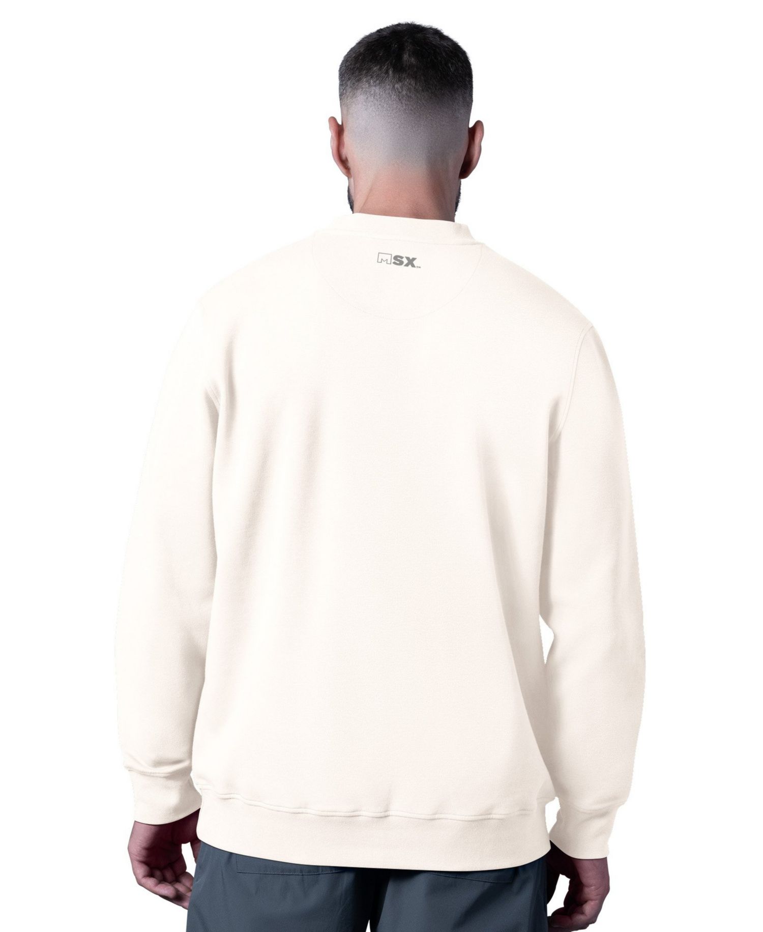 Men's Whiteout Tri-Blend Graphic Crewneck Sweatshirt