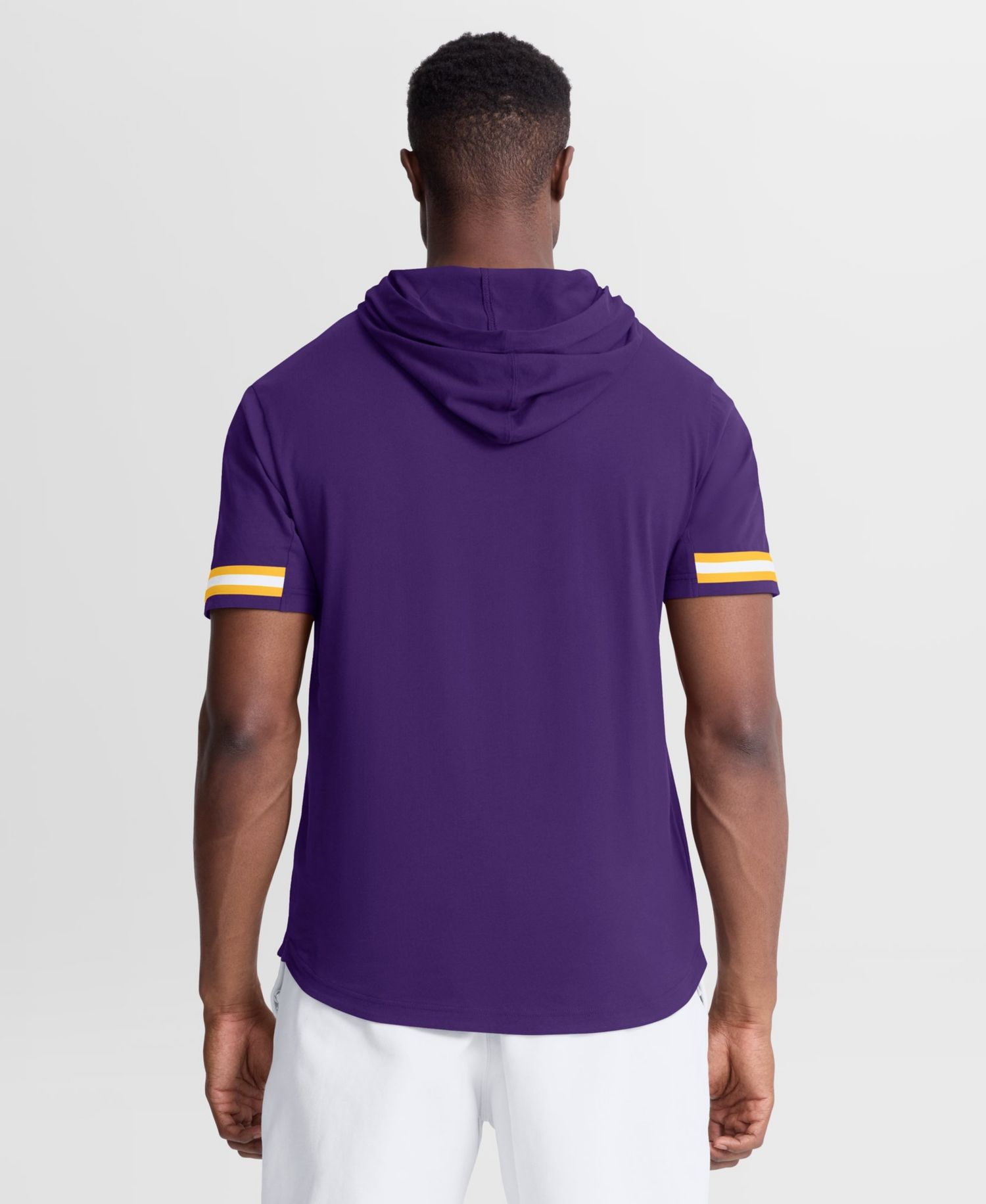 Men's Minnesota Vikings Optimal Play Short-Sleeve Classic-Fit Hoodie