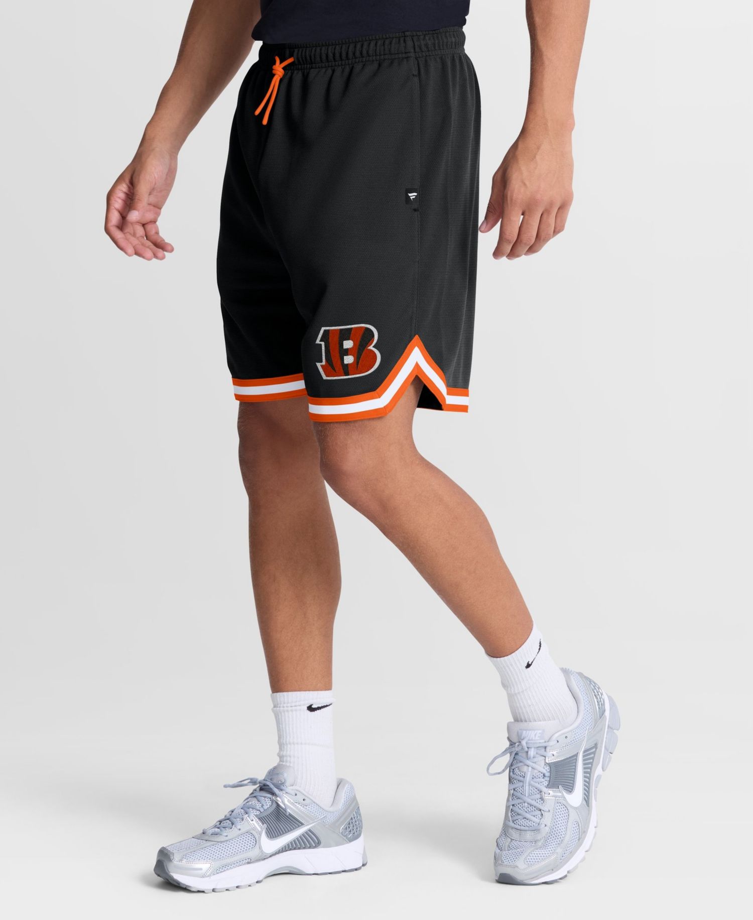 Men's Cincinnati Bengals Fearless Drive Pique Mesh Shorts, 7" Inseam