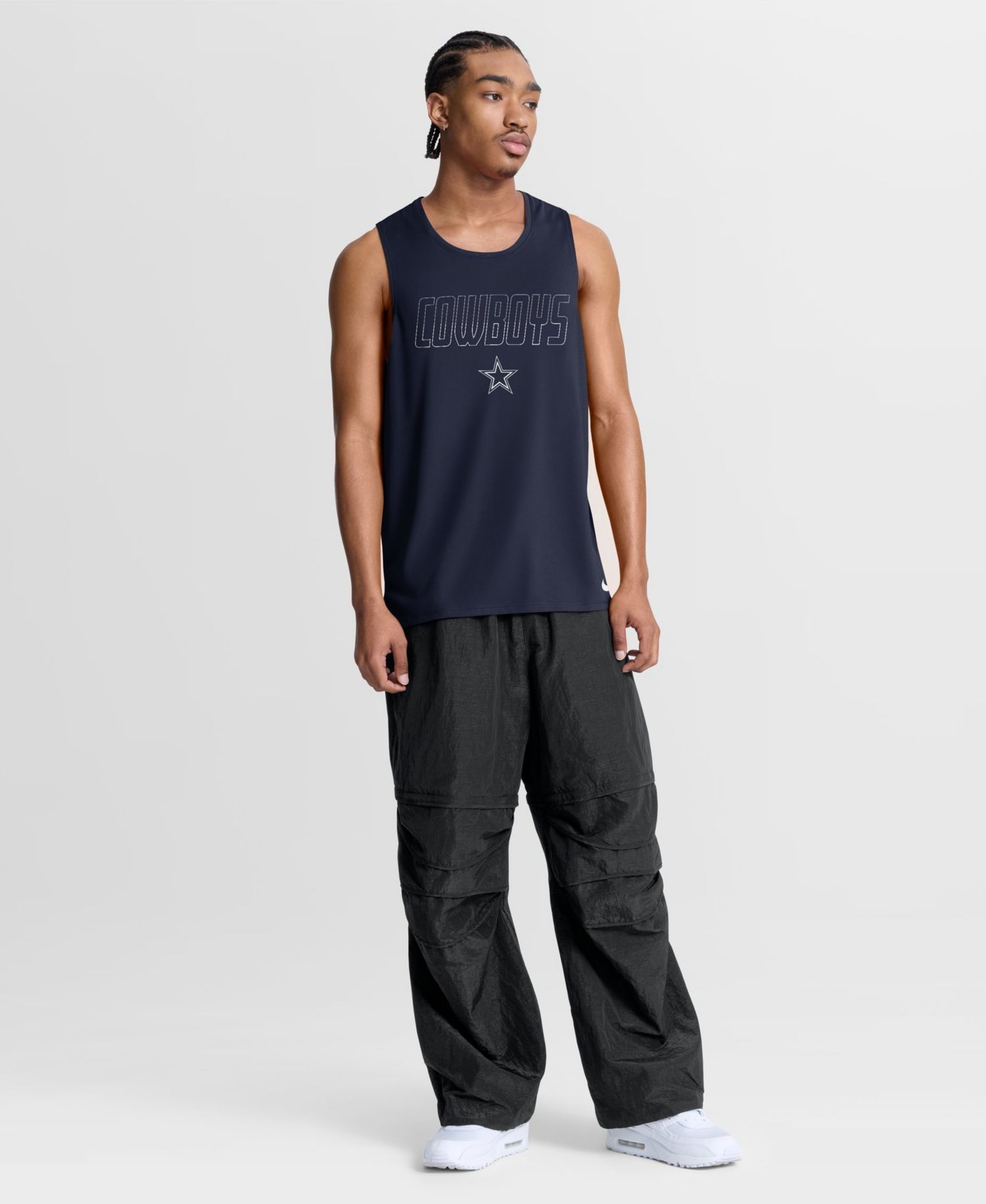 Men's Dallas Cowboys Kickoff Miler Dri-FIT Tank Top