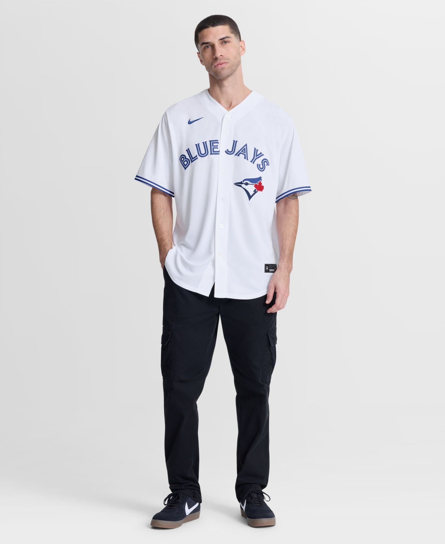 Мужской топ Nike George Springer Toronto Blue Jays Home Replica Jersey — фото 2