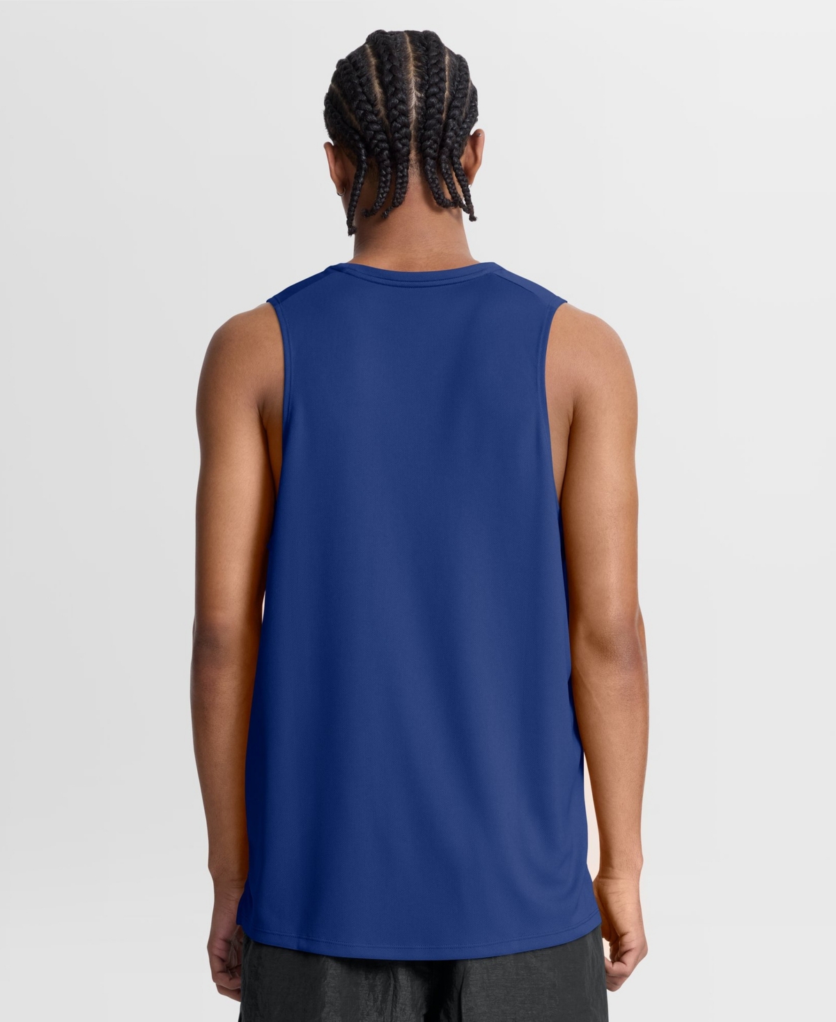 Nike Men's New York Giants Kickoff Miler Dri-fit Sleeveless Tank Top