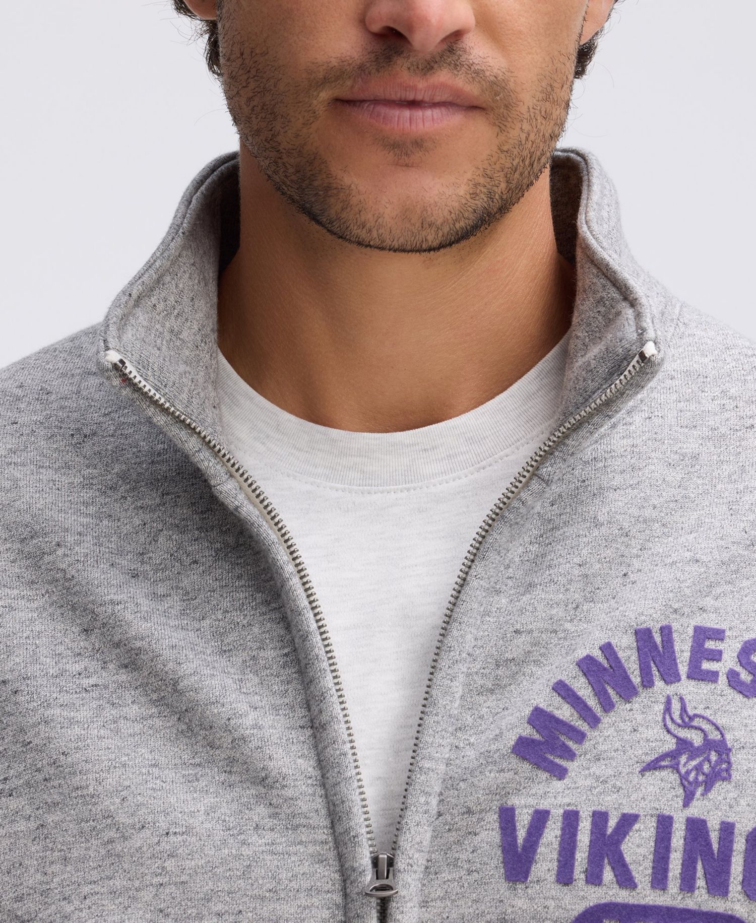 Men's Minnesota Vikings IconicFleece Full-Zip Jacket
