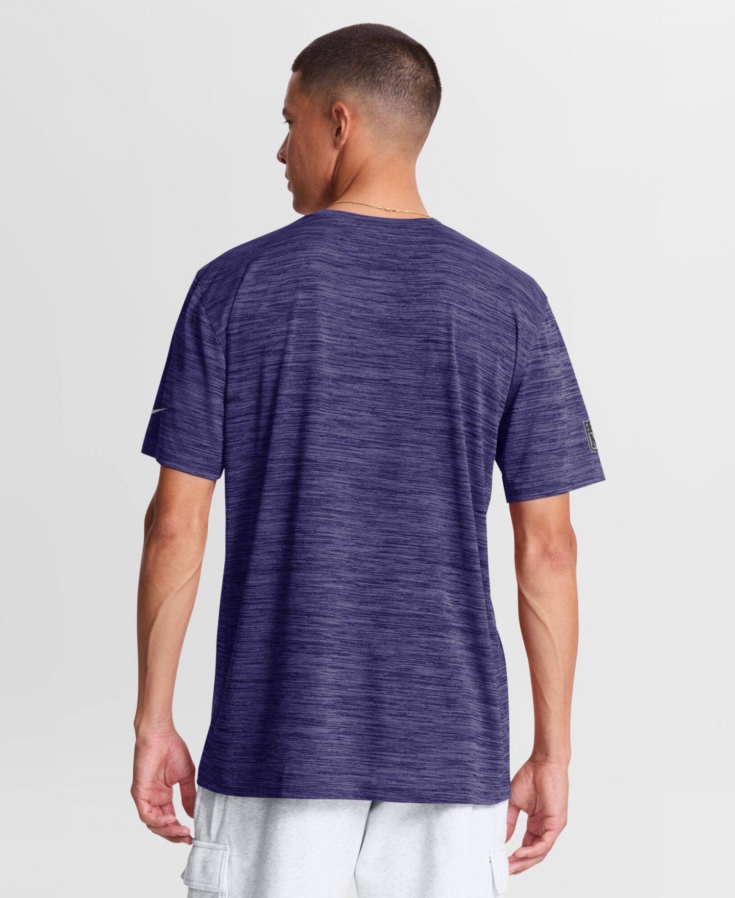 Men's Baltimore Ravens Velocity Crewneck T-Shirt