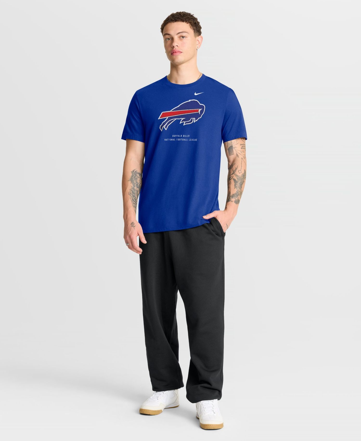 Men's Buffalo Bills Short-Sleeve Crewneck T-Shirt