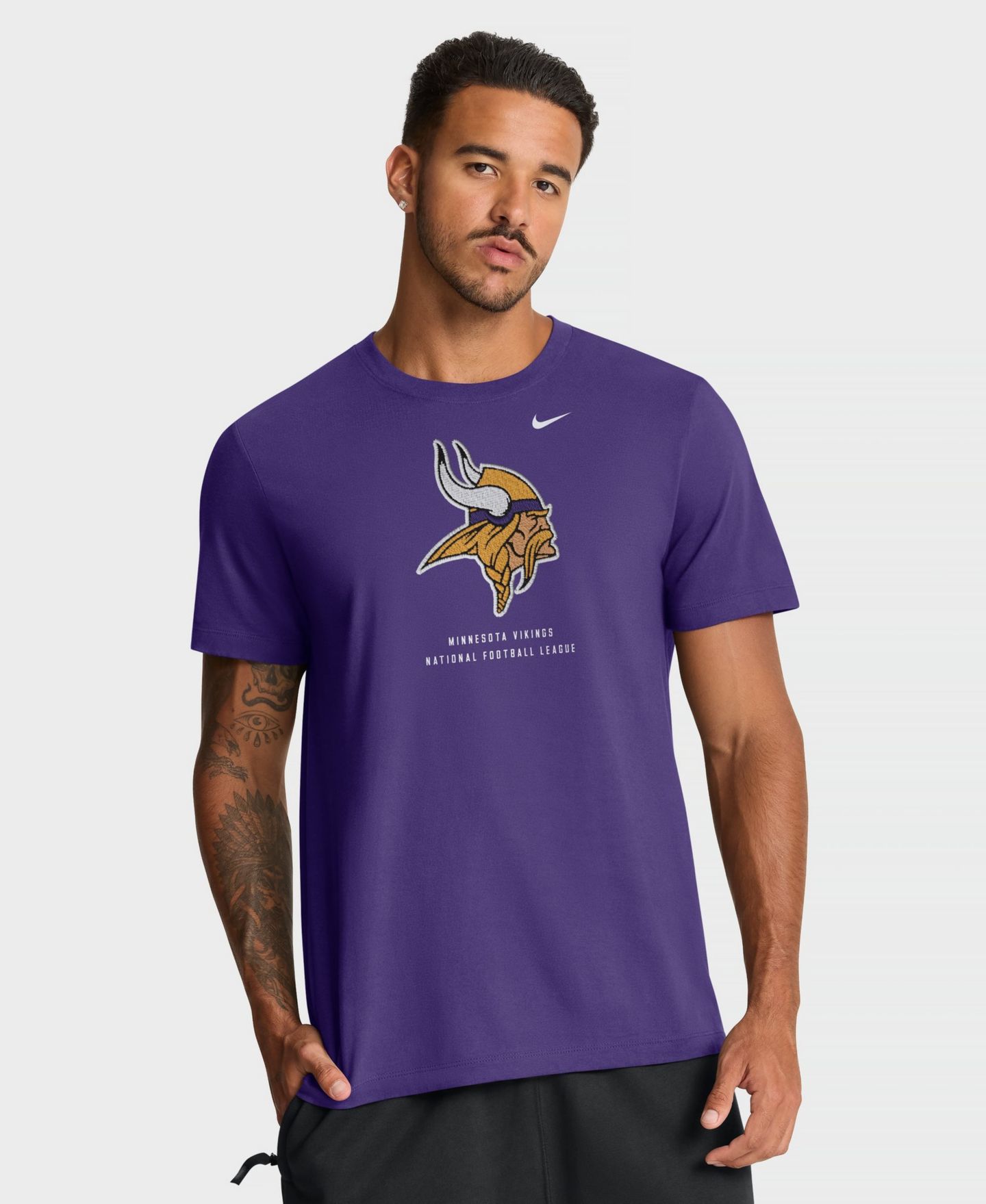 Мужская футболка Nike Minnesota Vikings Essential Crewneck — фото 1