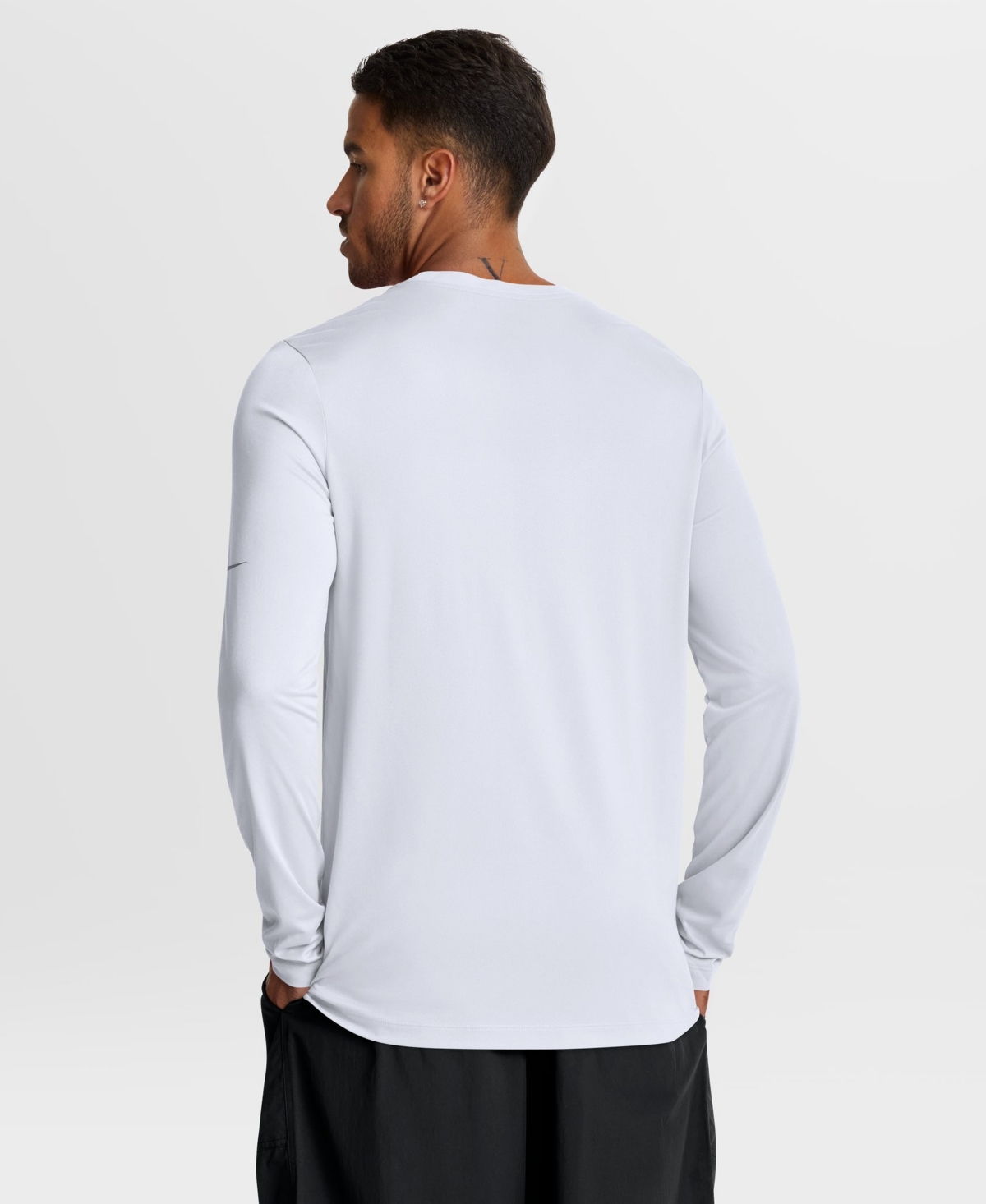 Nike Men's Miami Dolphins Legend Icon Crewneck Long-Sleeve T-Shirt