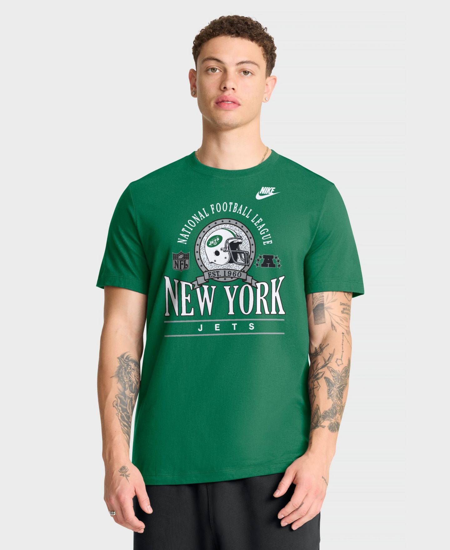 Мужская футболка Nike New York Jets Rewind Crewneck Short-Sleeve — фото 1