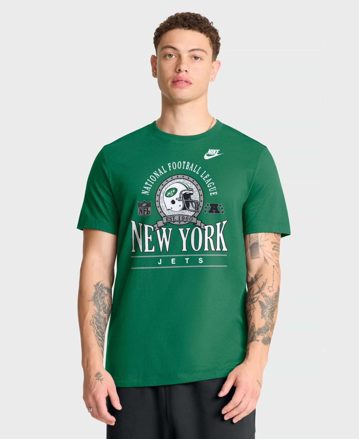 Nike Men's New York Jets Rewind Team Spirit Essential T-Shirt